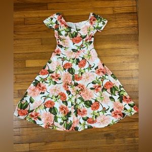 American Apparel Floral skater dress